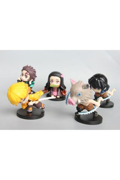 oyuncakçı savaş & europe shop 5'li takım set iblis Slayer Anime figürleri Nez...