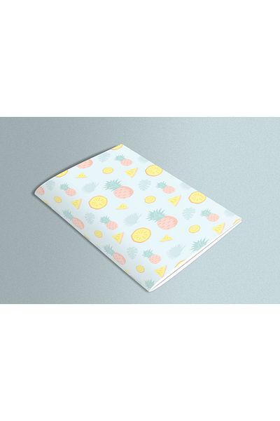 daystore Set de 3 caiete cu tematică avocado, ananas și căpșuni 64 de pagini