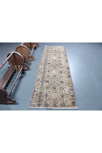 Kayra Export Kahverengi Mutfak Halı, Türk Halı, Yolluk Halı, 82x253 cm Yolluk Halı, Anadolu Halı, Merdiven Halı