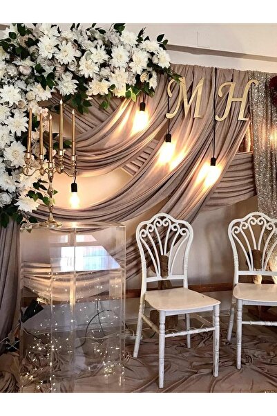GİZEM SHOP Söz,nişan,kına 30 Cm Pleksi Ayna Baş Harf Gold Açıklamayı Okumadan Almayınız
