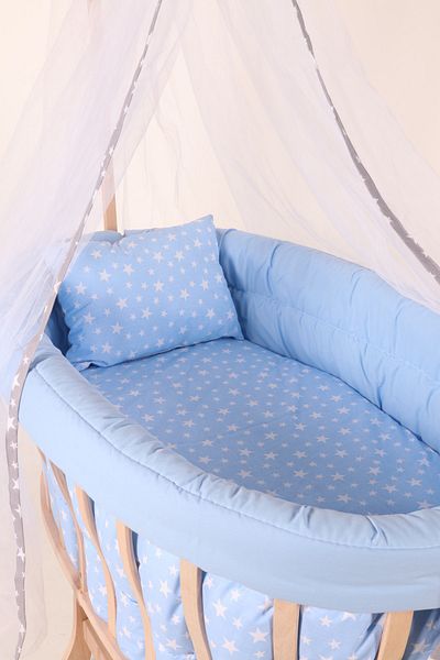 BebeK on For Blue Star Baby Sleeping Set (ONLY SUITABLE FOR BEBEKONFOR CRIB) - CRIB NOT INCLUDED -