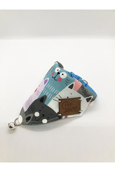 Patipatron وشاح للقطط قابل للتعديل