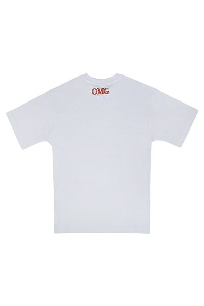 Dogo Unisex Vegan White T-Shirt - Warner Bros OMG Design