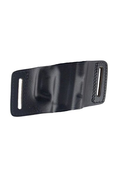 Polis Sepeti Sarsılmaz SAR9 Deri Tabanca Kılıfı Speed Kelebek Siyah Sol El