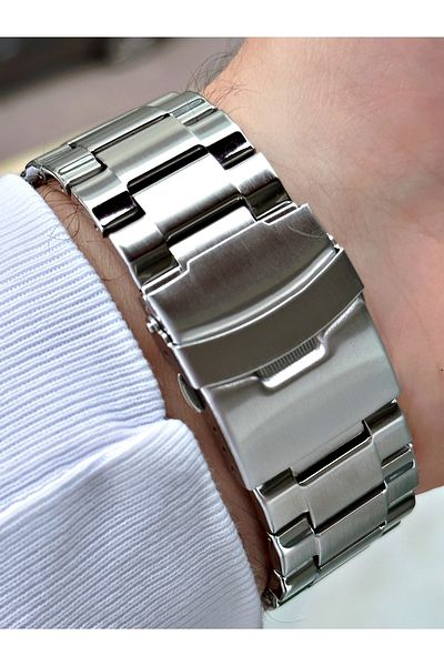 Ferrucci Colored Glass Men's Wristwatch