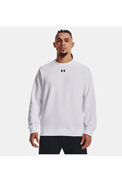 Under Armour Tricou UA Rival Fleece cu guler rotund pentru bărbați 1379755-100