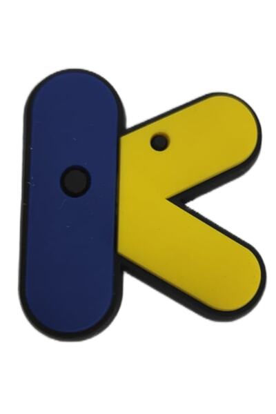 Crocs Terlik Süsü Şekiili K harfi/K harfi Jibbitz /Letter Charm /terlik Akses...