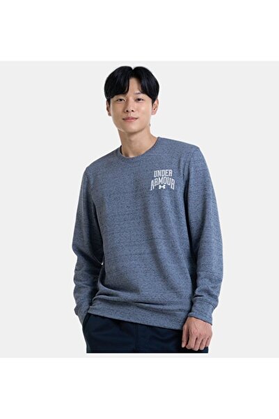 Under Armour Erkek UA Rival Terry Graphic Bisiklet Yaka 1379764-012