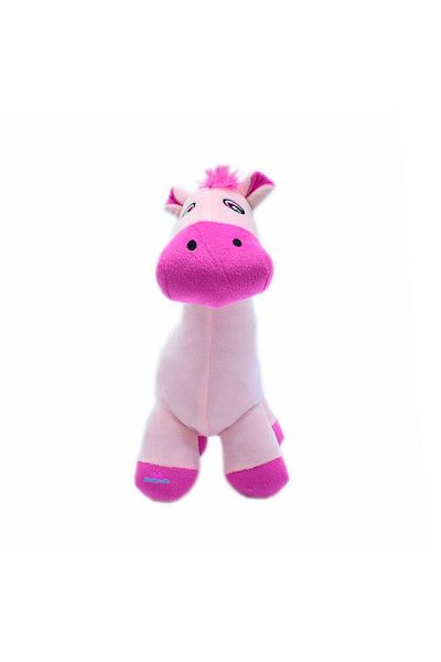 hediyecik Cute Toy Pink Plush Horse 30 cm