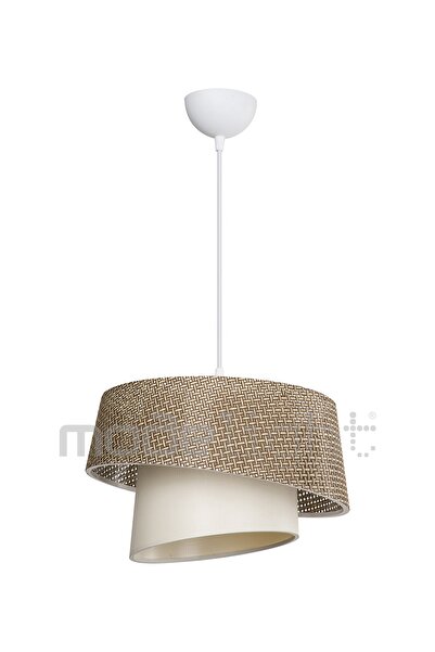 Modelight LİMA ARTI DESENLİ KAHVE/KREM SARKIT SALON-OTURMA ODASI-ÇOCUK ODASI-YEMEK-YATAK ODASI--ANTRE-MUTFAK