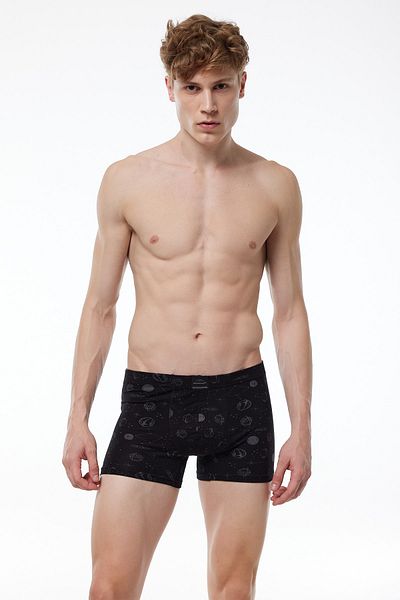 Malabadi Patterned Modal Men's Boxers 6 Pieces 6m251