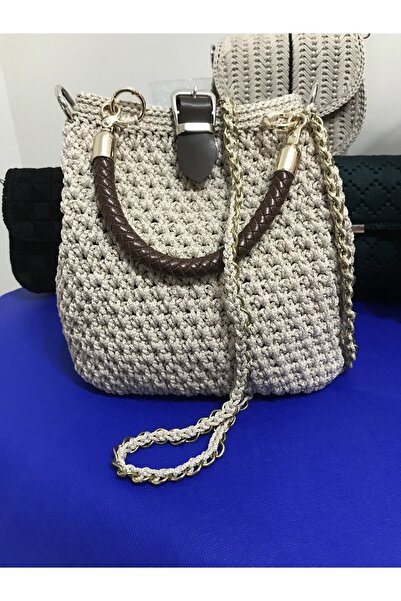 Ariestasarım El Örgüsü Özel Tasarım Makrome El Örgü Çanta