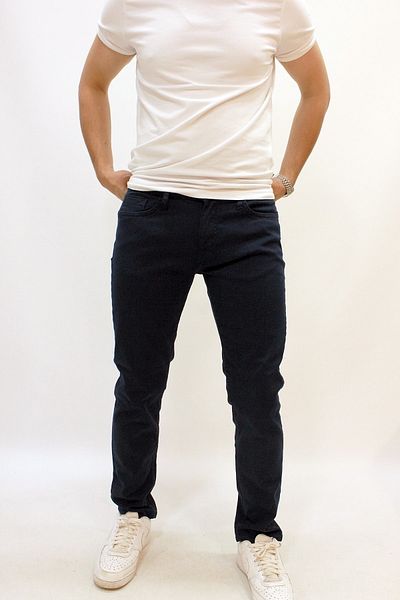 Cazador Caz 0735 Parker Non Denim Lycra Πολύχρωμο τζιν παντελόνι Navy Blue
