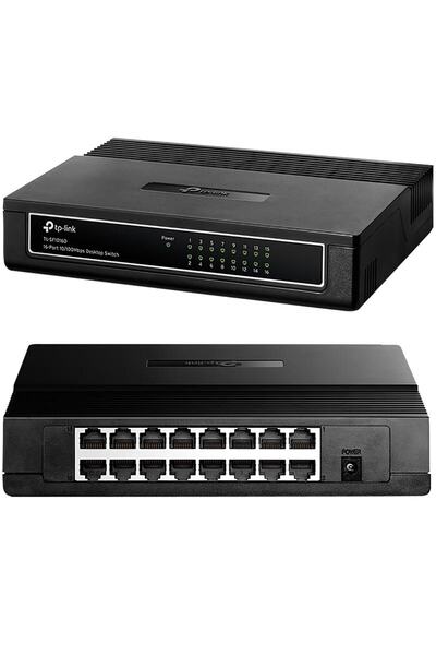 TP-LINK TL-SF1016D 16 PORT 10/100 MBPS SWITCH