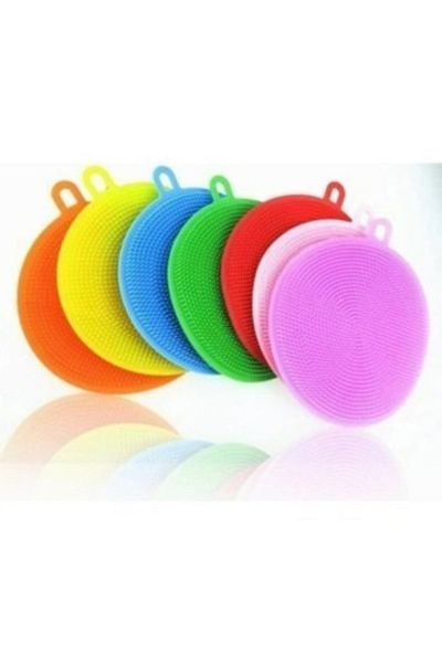 Efna Store 2 Pack Silicone Dishwashing Sponge (2 Pieces in 1 Pack)
