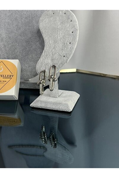 B&B'shop Taşlı Tiffany Küpe