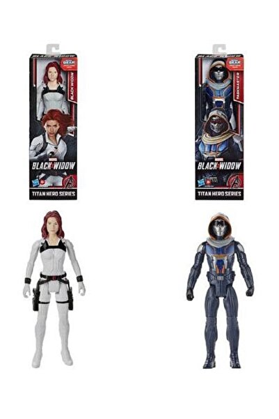 Hasbro MARVEL BLACKWIDOW TITAN HERO SERIES TASKMASTER & BLACK WIDOW