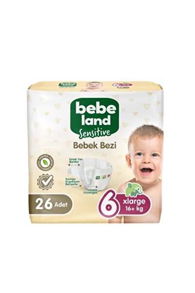 Bebeland Bebek Bezi X-large No.6 26'lı