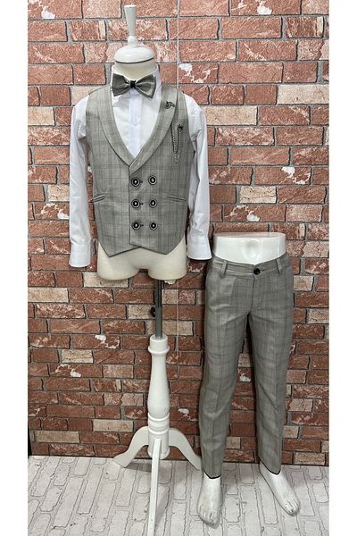 HAYTA Children's Vest Suit Shirt Set Bunny