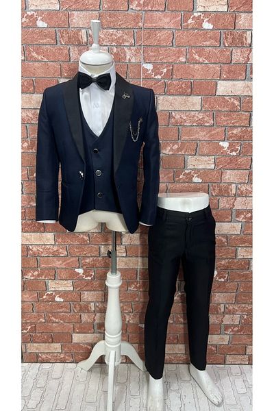 HAYTA Children's Suit with Vest and Shirt Set Milano Plus