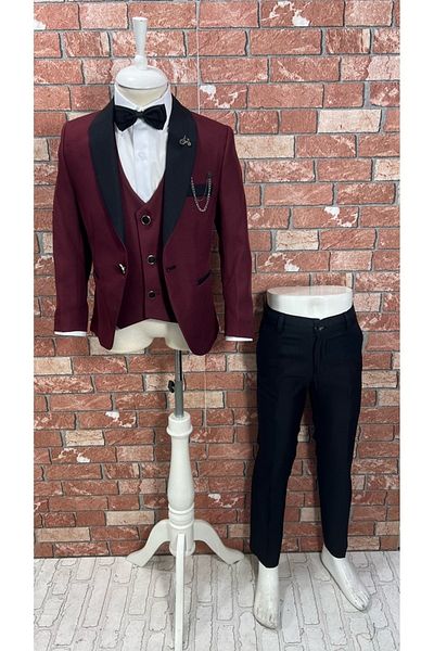 HAYTA Children's Suit with Vest and Shirt Set Milano Plus