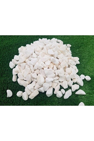 Ekodoğa Dolomit Taş 5 Kg 1-2 Cm Beyaz Dolomit Taş Saksı Dibi Dekoratif Taş Teraryum Taşı Bahçe Taşı