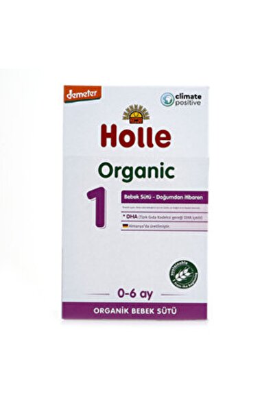 Holle 1 Organik Bebek Sütü 400 gr 0-6 Ay ( 1 ADET )