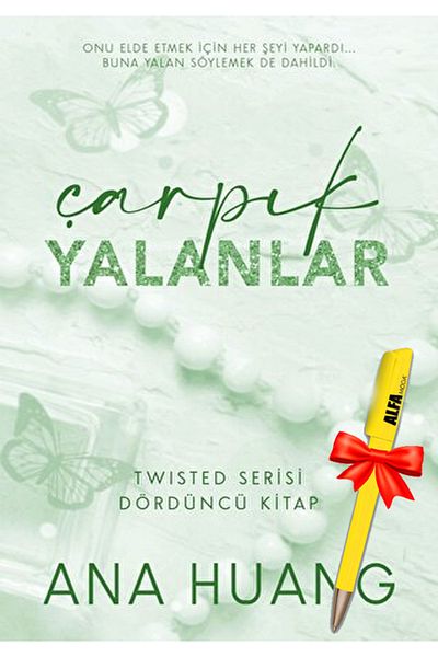MARTI YAYINCILIK Twisted Lies – Twisted Series Book 4 New / Ana Huang + Alfa Moda Pen - Seagull