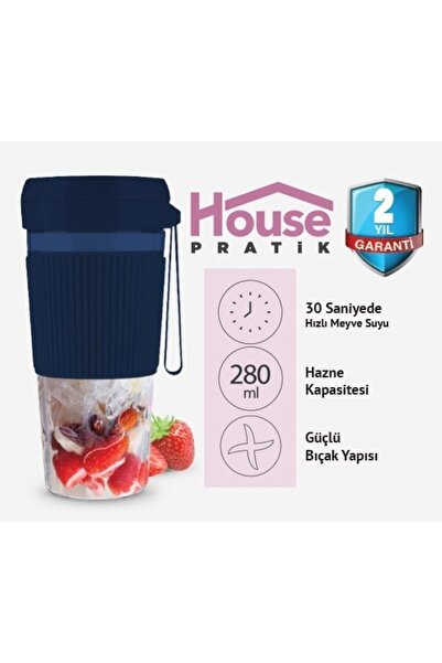 House Pratik Şarjlı Kişisel Blender Hp38