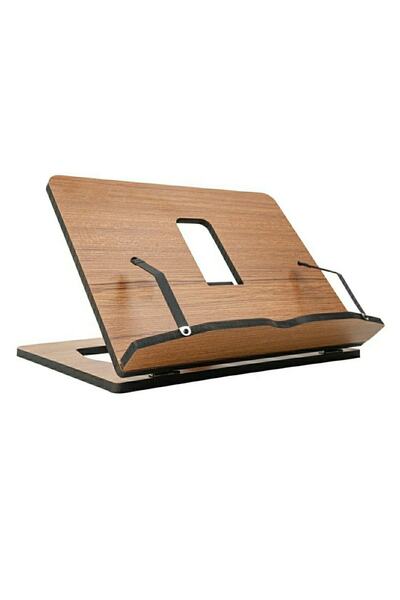 hü ma tasarım ve aksesuar Ahşap Tablet Telefon Tutucu Ayarlanabilir Kitap Oku...