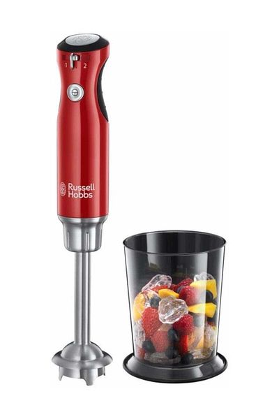 RUSSELL HOBBS 25230-56 Retro Hand Blender - Red