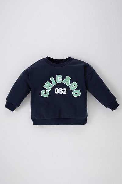 DeFacto Mikina pro chlapečka s potiskem Crew Neck A8760A523Au