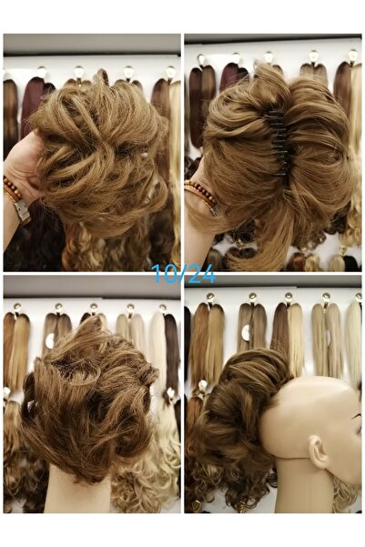 DENİZ Kıskaç tokalı topuz saçlar