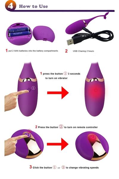 ARTHUR FLECK Uzaktan Kumandalı Usb Şarjlı 10 Farklı Titreşim Soft Silikon Doku Vajinal Vibratör
