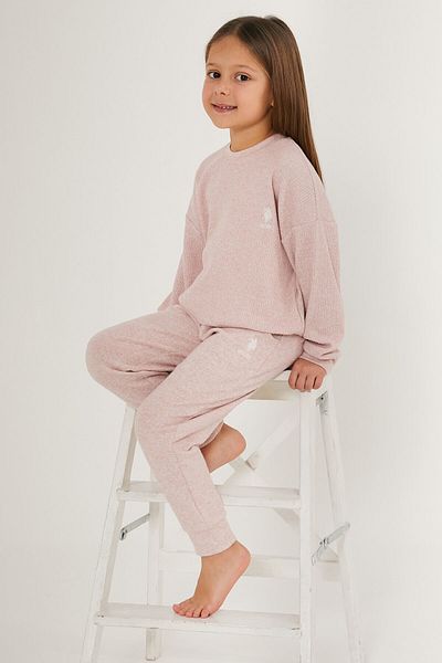 U.S. Polo Assn. ΒΑΣΗ. Σετ φόρμας για κορίτσια Polo Assn Line Pink
