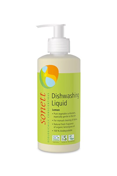 Sonett Organik Elde Bulaşık Yıkama Sıvısı Limonotlu  300  ml