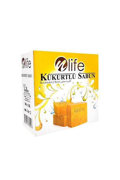NLife صابون الكبريت الطبيعي المضاد لحب الشباب وحب الشباب 140 جرام (-5)