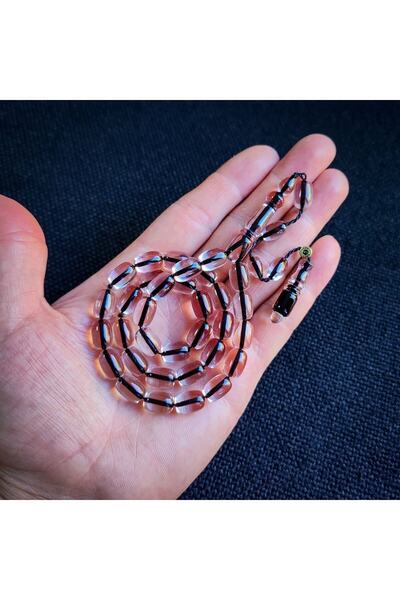 Vip Kehribar مسبحة صلاة كاتالين شفافة بلون الماء| إنس عبدو