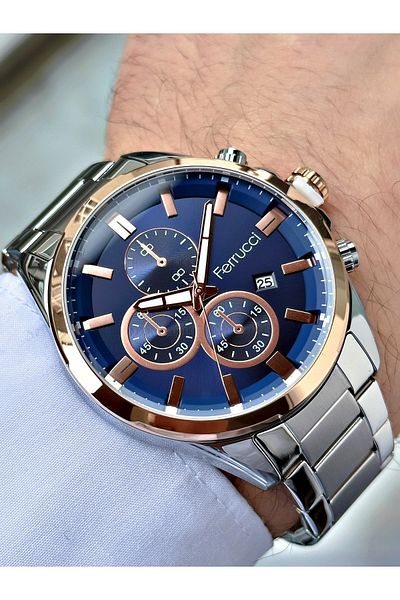 Ferrucci 3 Atm Waterproof Men's Wristwatch
