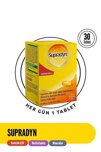 Supradyn CoenzymeQ10 Multivitamin8699546090396