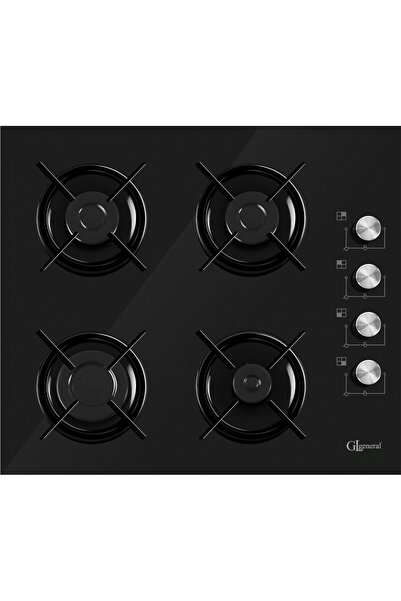 GL GENERAL GLO 2240STS SETÜSTÜ SİYAH CAM OCAK