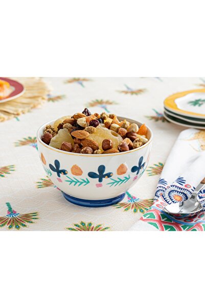 English Home Love Lurve New Bone China Kase 500 ml Açık Mavi - Pembe