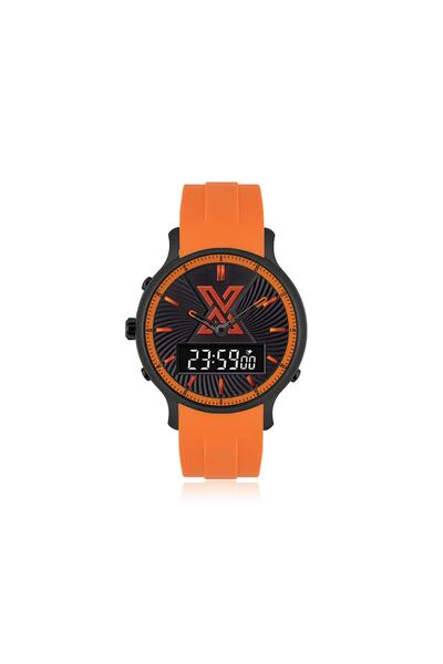 X Watch Db Orange&black Unisex Kol Saati