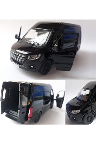 Hepsilazım Oyuncak Mercedes Benz Sprinter Minibüs Metal Diecast Panelvan Çek Bırak 13 Cm Lisanslı Model Araba