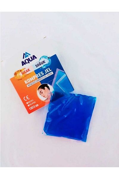 Aqua جل ضاغط ساخن وبارد 13*13 سم