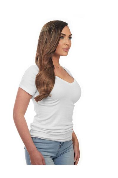 CESLİFE Păr ondulat de culoare cupru, rezistent la căldură, de calitate super...