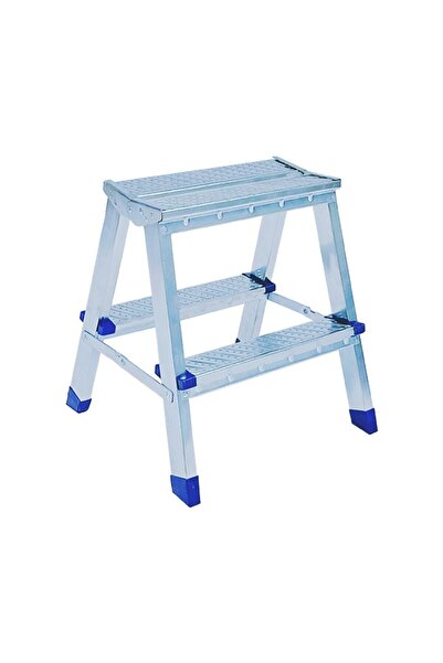 Saraylı Xxx Özel Alaşımlı Metal Çift Çıkışlı Çift Taraflı Seyyar Merdiven 2 2 Basamaklı