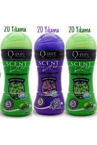 Organik Granül Çamaşır Yumuşatıcı & Çamaşır Parfümü 210 gr X 3'lü Karma Avantaj
