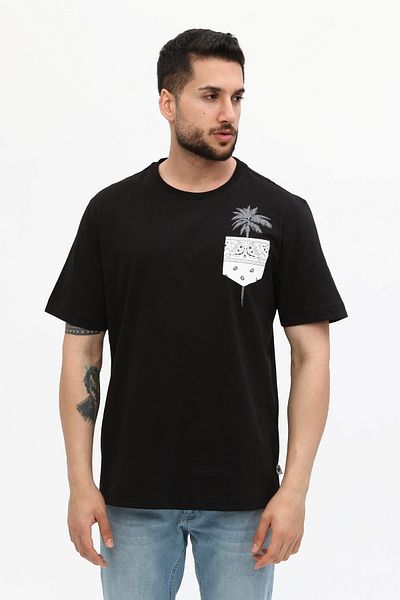 Owut Collection Ανδρικό T-shirt με λαιμόκοψη 100% βαμβάκι