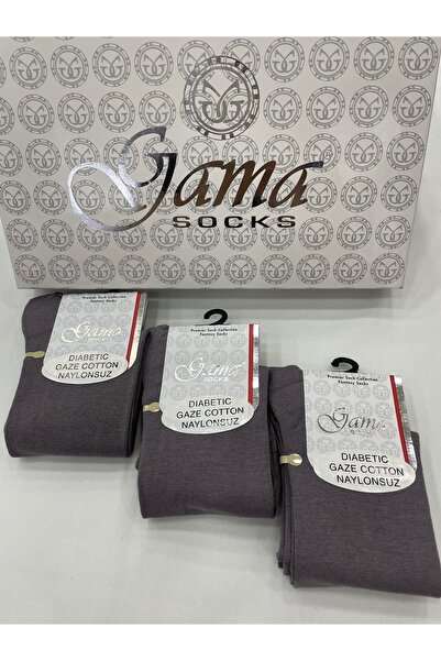 Gama Çorap 3 κομμάτια από βαμβάκι Gaze χωρίς ελαστικό (διαβητικό) νάιλον 100% φυσικές λεπτές καλοκαιρινές ανδρικές κάλτσες